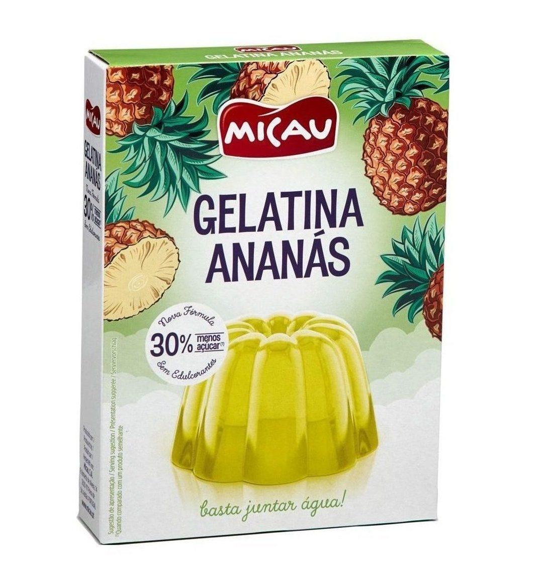 Gelatina Ananás -30% açúcar