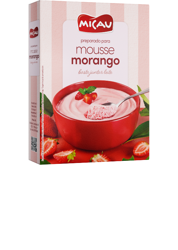 Mousse morango